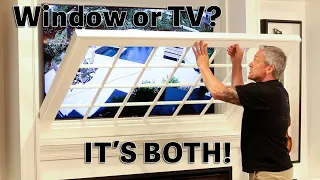 Is that a window or a TV? IT'S BOTH!