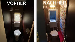 Die Toilette ist FERTIG  ◇ Renovierung mit Maja 3 | Maja steigt aus - Teil 13