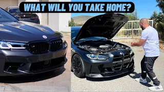 BMW G80 M3 VS BMW F90 M5! - We pick our favourite M car!