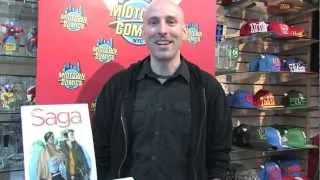 Brian K. Vaughan talks Saga at Midtown Comics