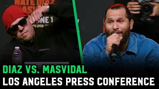 Nate Diaz vs. Jorge Masvidal Los Angeles Press Conference