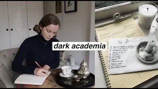 Dark Academia Study Day