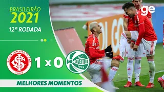 INTERNACIONAL 1 x 0 JUVENTUDE | MELHORES MOMENTOS | 12ª RODADA BRASILEIRÃO 2021 | ge.globo