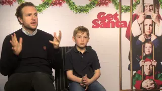 Get Santa Christmas Movie interviews with Rafe Spall, Kit Connor & Christopher Smith