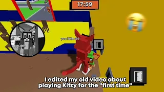 I edited my old video about playing Kitty for the "first time" ...💀 | Strawbxrry