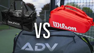 pros and cons... tennis bags vs duffel bags for tennis