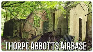 RAF Thorpe Abbott Hidden Remains. Control Tower, Battle HQ. USAAF 100th Bomb Group Museum Norfolk.