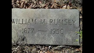 Rumsey Family Buried at Double Springs Baptist Church