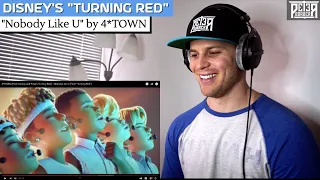 Bass Singer FIRST-TIME REACTION & ANALYSIS - Disney's "Turning Red" | 4*TOWN - Nobody Like U