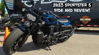 2023 Sportster S Ride and Review!