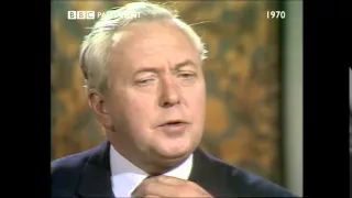 BBC Election 1970 David Dimbleby Harold Wilson