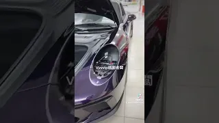 Porsche GT3 絲綢黑 全車包膜