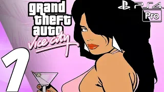 Grand Theft Auto Vice City - Gameplay Walkthrough Part 1 - Prologue (Remaster) PS4 PRO