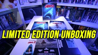 JAWS 2 Limited Numbered Edition 4K Blu ray unboxing!