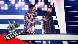 Karim vs Wim - 'White Room' | Battles | The Voice Van Vlaanderen | VTM