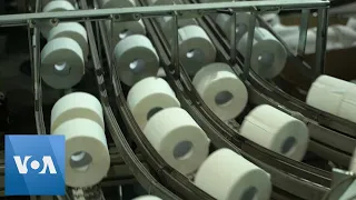 Russian Toilet Paper Factory Increases Production