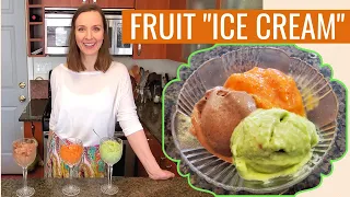 HOW TO MAKE ICE CREAM from FROZEN FRUIT. 3 food processor ice cream recipes - healthy and vegan!