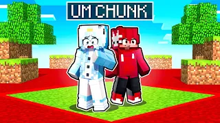 Ficamos Presos em Apenas um CHUNK no Minecraft!