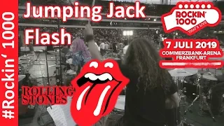 Jumping Jack Flash-  Rockin 1000 Frankfurt - Rolling Stones - Drum Cam