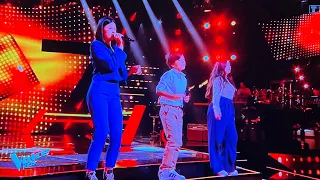 The Voice 2023 : Taiyo, Marika et Bella chantent « Isn't she lovely ? » de Stevie Wonder