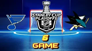 21.05.2019 Сан-Хосе Шаркс - Сент-Луис Блюз Игра 6 | San Jose Sharks vs St. Louis Blues | Game 6