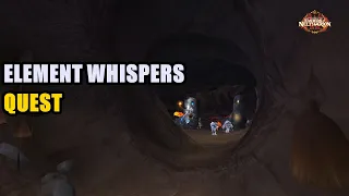 Element Whispers Quest WoW