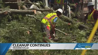 Mooresville residents hope to regain power after storms