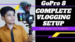 GoPro Hero 8 Black Vlogging Setup Unboxing & Review || Best Vlogging Camera || Awesome Video Quality