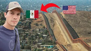 Así es CRUZAR la frontera USA/MÉXICO (Que Contraste🤯)