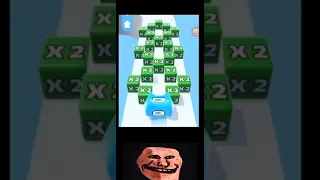 Jelly Run 2048 gameplay #shorts #fyp #fypシ