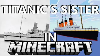 Why I built RMS BRITANNIC in MINECRAFT