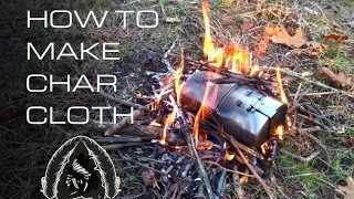 How to Make Char Cloth- Black Scout Tutorials