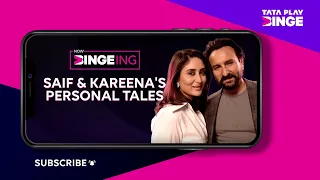 Tata Play Binge | Peek into Saif & Kareena's  personal world | Now Bingeing | Anupama Chopra