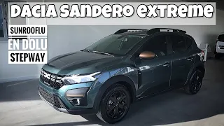 Dacia Sandero Stepway Extreme + Sunroof Opsiyonlu En Dolu Sandero