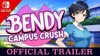 "BENDY: CAMPUS CRUSH" - Official Nintendo Switch Trailer