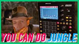 Making a JUNGLE beat on | MPC ONE