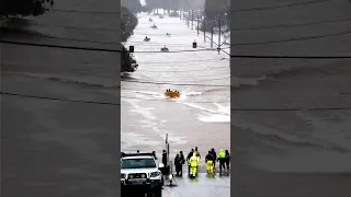 Queensland, Australia sees flooding after near-record rainfall !! #shorts #viral #trending