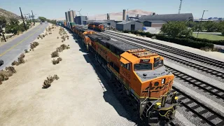 Train Sim World 3 - Cajon Pass first look!