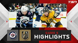 HIGHLIGHTS: Game 5 -- Vegas Golden Knights vs. Winnipeg Jets