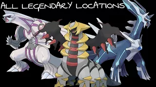 Pokémon Diamond/Pearl: All Legendary Pokémon Locations Part 1