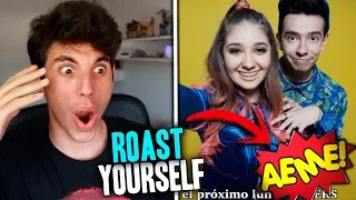 Estoy FLIPANDO con este ROAST YOURSELF CHALLENGE de AEME! (Amara Que Linda y Ami Rodriguez)