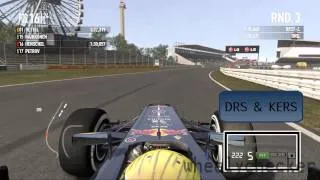 F1 2011 | Nice Save with DRS and KERS - Suzuka