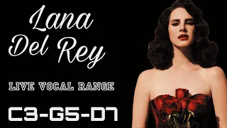 Lana Del Rey Live Vocal Range (2022 Updated)