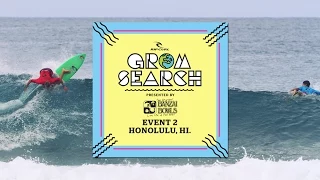 2015 Rip Curl GromSearch presented by Banzai Bowls - Event 2 - Kewalos