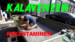 Kalaveneen Rakentaminen - Alumacraft Jon Boat Modification