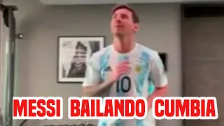 🕺 MESSI BAILANDO CUMBIA 🕺 - ¡¡¡EL ASTRO ARGENTINO SE SALE!!! 🤣🤣🤣