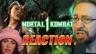 MAX REACTS: Mortal Kombat 1 Nitara (ft. Megan Fox)