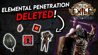 This Defensive Setup DESTROYS ELEMENTAL PENETRATION! | Path of Exile: Necropolis