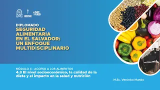 Diplomado en Seguridad Alimentaria - Ponencia M.Sc. Verónica Mundo (Módulo 4, Tema 4.3)