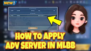 TIPS KUNG PAANO MAG-KA ADVANCED SERVER SA MOBILE LEGENDS 2024.